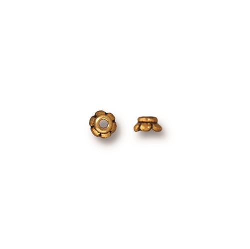 Scalloped Cap 4mm