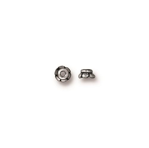 Scalloped Cap 4mm