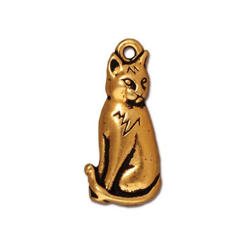 Sitting Cat Drop 22mm