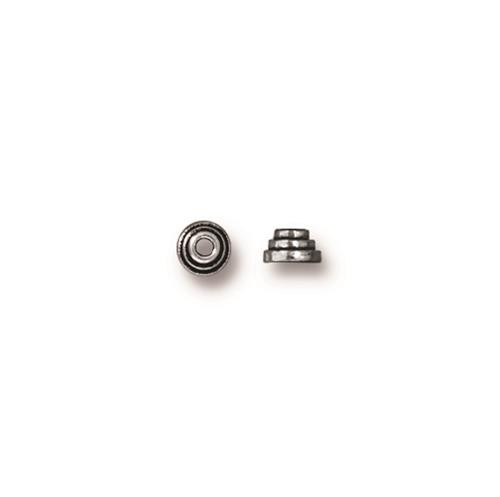 Stepped Bead Cap 4mm