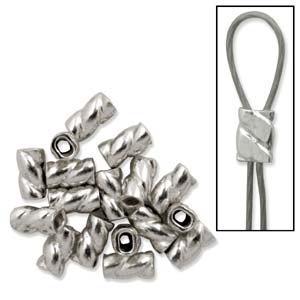 Sterling Silver Twisted Crimp
