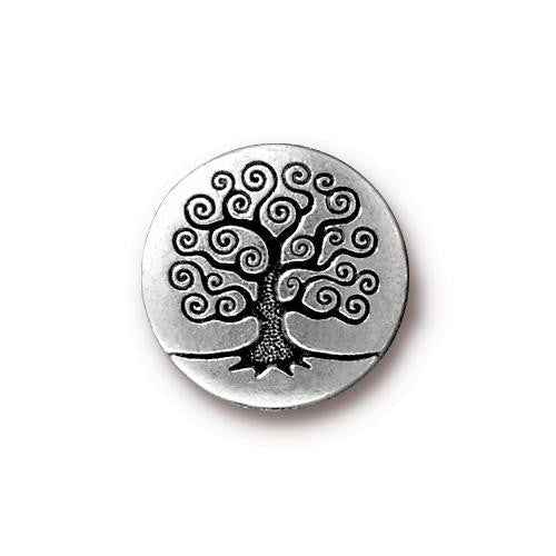 Tree of Life Button 16mm