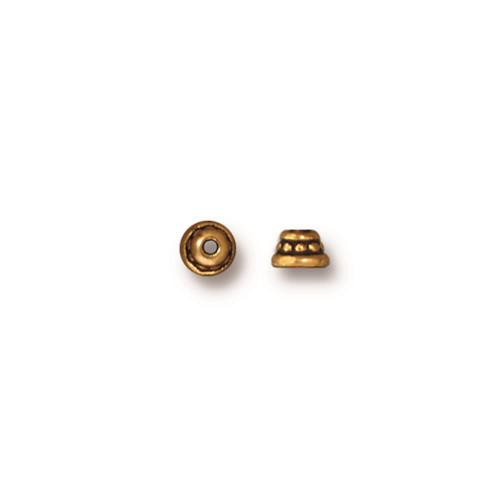 Beaded Cap 4mm