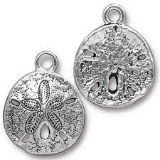 Sand Dollar Charm 17mm