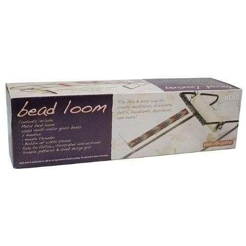 Metal Bead Loom Kit 12.5 x 2.5 x 3 in