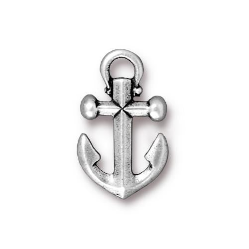 Anchor Drop Charm 19.5mm