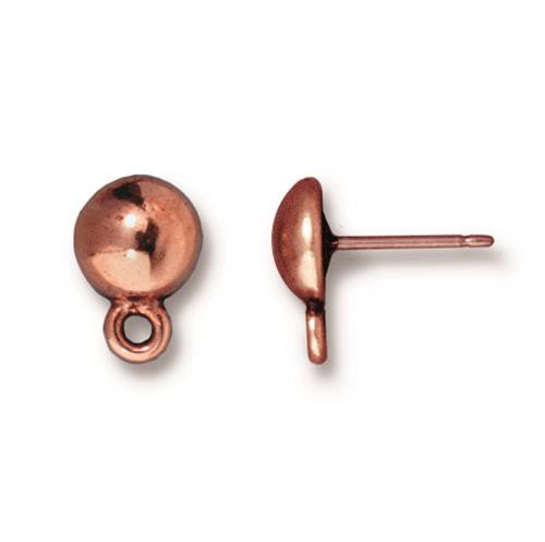 Dome Ear Post 8mm