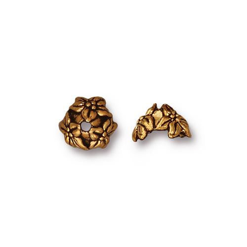 Jasmine Bead Cap 7mm