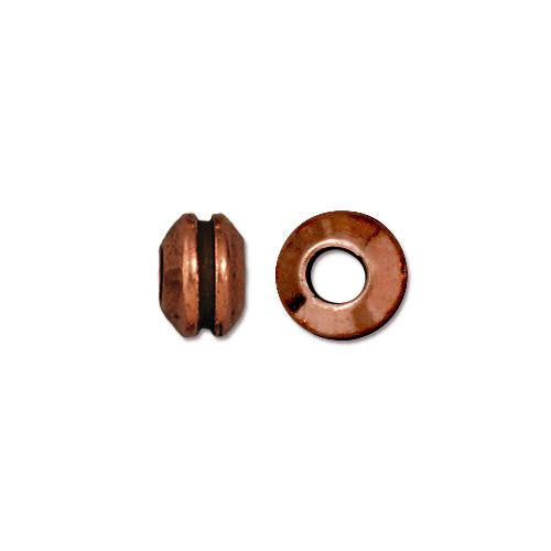 Grooved Bead Large Hole 5mm
