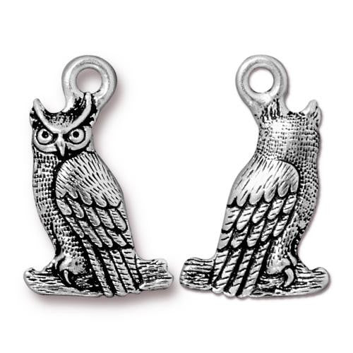 Owl Charm 22mm