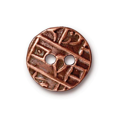 Round Coin Button 17mm