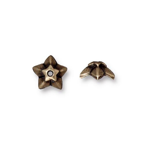 Star Bead Cap 8mm